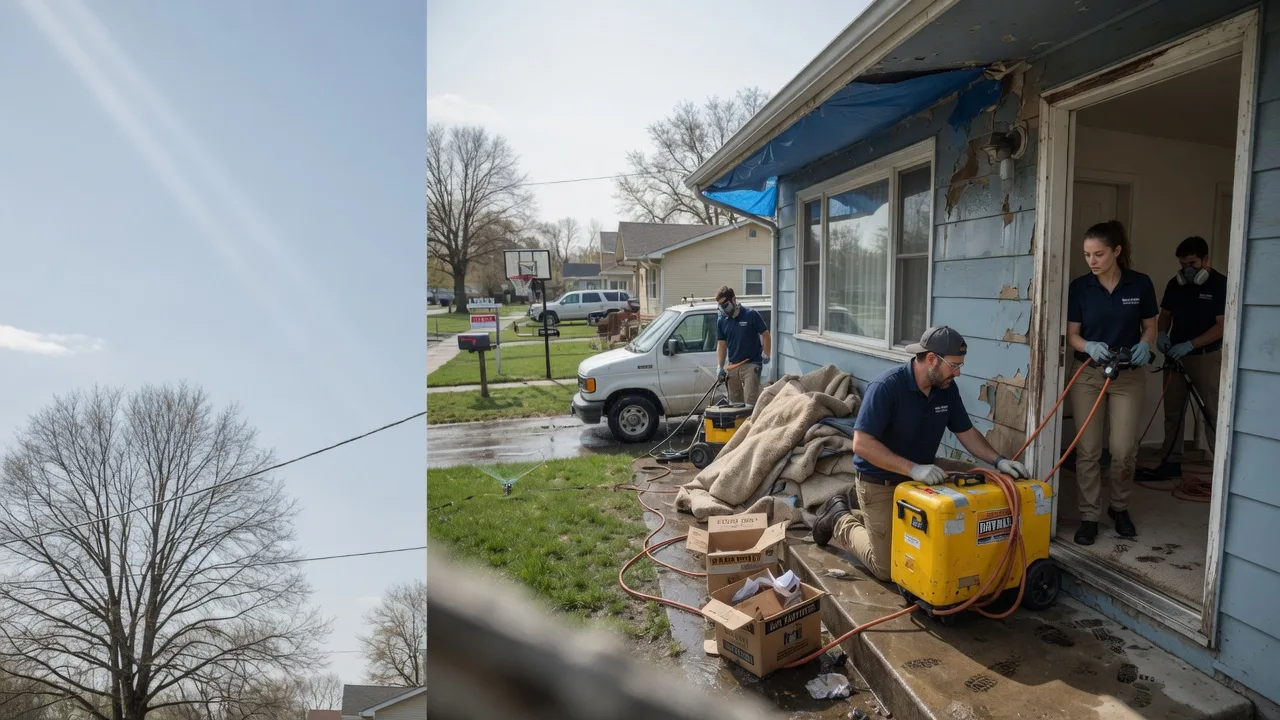 Basement Flood Cleanup in Yukon, MO near me